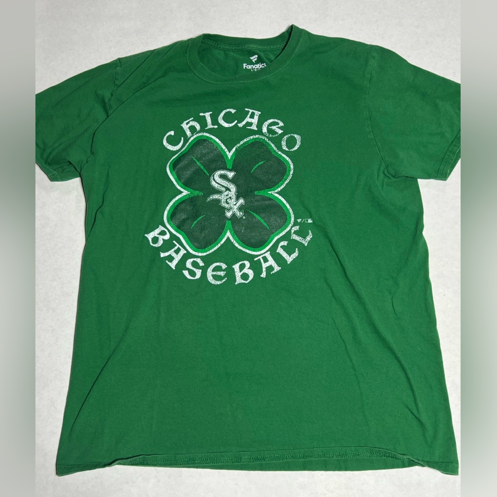 Fanatics Chicago White Sox St. Patrick’s Day Tshirt size Large